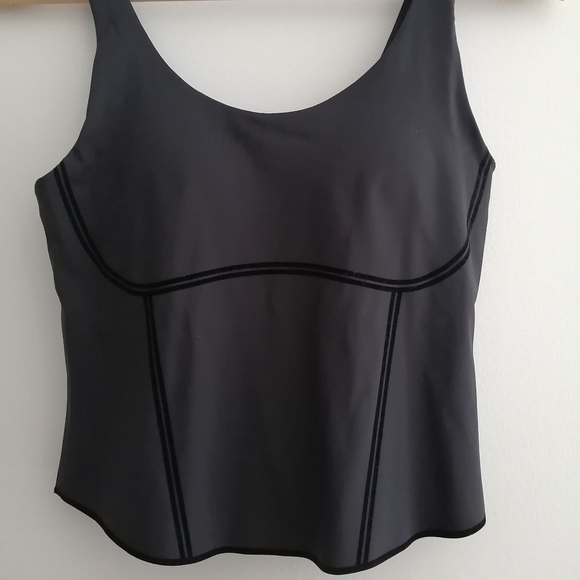 Knix HiTouch Active Contour Tank Top Black Small (Fits 32A, 32B, 32C) - Picture 4 of 16